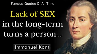 Wise Quotes by Immanuel Kant on How to Become Strong  Best Aphorisms and Sayings  Wise Quotes [upl. by Barron]