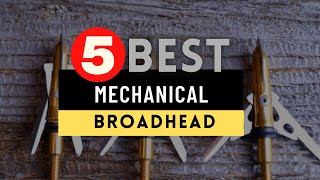 Best Crossbow Mechanical Broadhead 2023 🔶 Top 5 Mechanical Broadhead for Crossbow [upl. by Aicirtal]