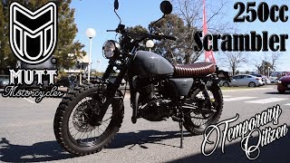 Coolest First Bike  Mutt Motorcycles Hilts 250 [upl. by Acnaiv907]