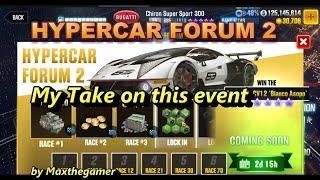 CSR 2  CSR Racing 2 Hypercar Forum 2 My Take [upl. by Eleon]