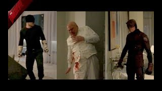 DAREDEVIL 3X13  Pelea final Parte 1  Daredevil vs Kingpin vs Bullseye [upl. by Puto]