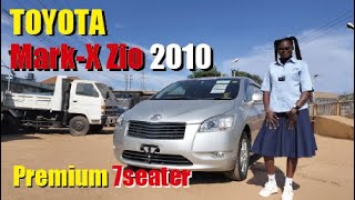 TOYOTA MarkX Zio 2010 Premium 7seater it has all features of sedan wagon and minivan [upl. by Salomo586]