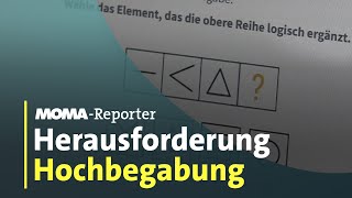 MOMA Reporter Herausforderung Hochbegabung  ARD Morgenmagazin [upl. by Einhpets]