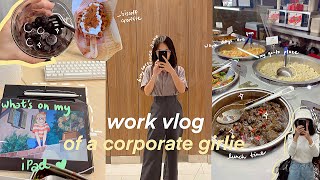 vlog ✨ what’s on my iPad Air 5  95 office life of a corporate girlie weyatoons ft Moft cases [upl. by Frame]