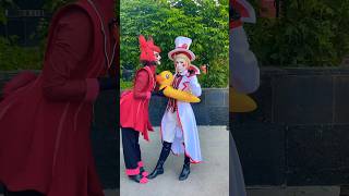 Lucifer is kidnapped😋hazbinhotelcosplay hazbinhotel alastor lucifermorningstar alastorcosplay [upl. by Euqinue198]