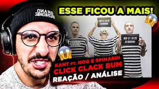 PESAAADO Kant ft Nog e Spinardi  Click Clack Bum Reação Análise [upl. by Ahsena]