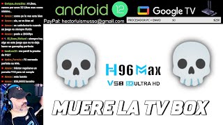 🔴FZERO GX  MUERE la H96 MAX V58 ANDROID TV BOX [upl. by Noswal]