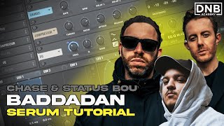 How to recreate bass from Chase amp Status Bou  Baddadan  DNB Academy [upl. by Annoyek]