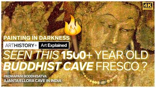 This Indian Buddhist Cave Painting Survived 1500 Summers Monsoons Autumns amp Winters Art Explained [upl. by Ellesij]