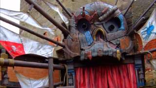 Alton Towers Audio  Mutiny Bay Pirate Show Start 2008 [upl. by Lyrred969]