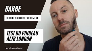 Teindre sa barbe sans se rater  test en direct du pinceau ALTR London [upl. by Nojel]