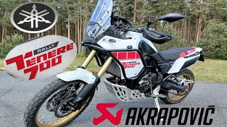 Yamaha Tenere 700 Rally Akrapovic [upl. by Ycam776]