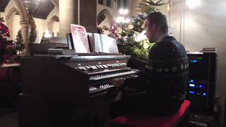 Good Christian men rejoice  Monton Unitarian Church Manchester Allen organ [upl. by Eahc]