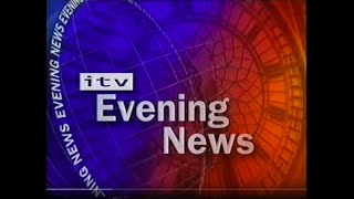 ITV Evening News February 25 2000 [upl. by Ovatsug920]