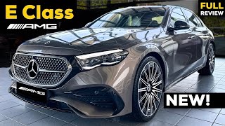 2024 MERCEDES E Class AMG Sedan NEW FULL InDepth Review Exterior Interior Infotainment MBUX [upl. by Izawa]