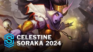 Faerie Court Soraka Skin Spotlight  League of Legends [upl. by Richardson]