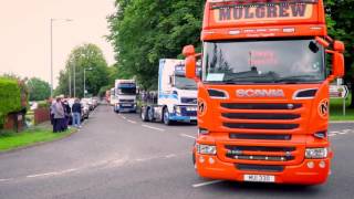 Lady of The Lake 2016  Sunday Truck Convoy amp Day Highlights Sunday 230716 [upl. by Nospmis]