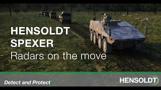 HENSOLDT SPEXER – Radars on the move [upl. by Eltsyrk]