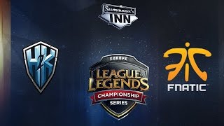 H2K vs FNC  EU LCS Spring Split 2017 Viertelfinale GER [upl. by Letty]