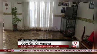 Sedeso brinda apoyo a los afectados por lluvias en la CDMX Ramón Amieva [upl. by Ettenawtna]