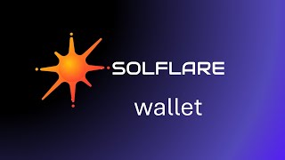 Setting up a Solflare wallet and depositing SOL [upl. by Lekym409]