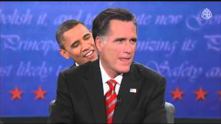 Obama und Romney sprechen deutsch Third Presidential Debate 2012 [upl. by Scrope]