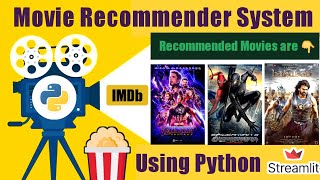 Movie Recommendation System Python With Code  Full Responsive Web Application [upl. by Omle]