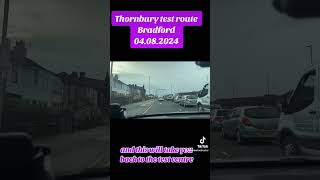 Thornbury test route Bradford 04082024 [upl. by Favien991]