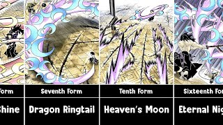 All Moon Breathing Forms  Demon Slayer [upl. by Miah]