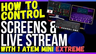 How To Use The ATEM Extreme for InHouse Screens and Live Stream Simultaneously [upl. by Obeng]