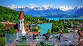 Bern Switzerland 4K Drone  Cinematic Drone Footage [upl. by Adnerb]