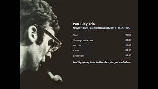 Paul Bley Trio at Newport 1965 [upl. by Noman]