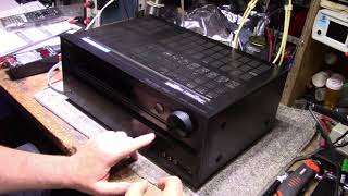 Onkyo TXNR509 AV Receiver repair attempt Part 1 Ep 172 [upl. by Catha]