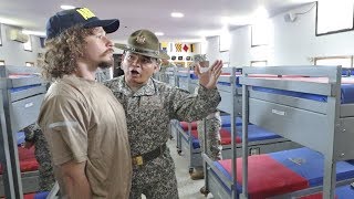 Intenté hacer un día de entrenamiento militar en Colombia [upl. by Alber955]