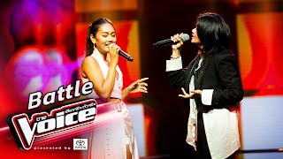 ปอ VS ชมพู่  เด้ออ้ายเด้อ  Battle  The Voice Thailand 2024  27 Oct 2024 [upl. by Atiuqehc]