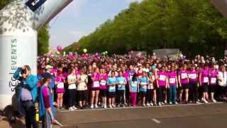 AVON Frauenlauf Berlin 2013  Startschuss [upl. by Eirrehs]