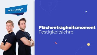 Flächenträgheitsmoment mit Tabellenverfahren Technische Mechanik StudyHelp [upl. by Charita]