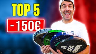 5 MEJORES PALAS de PADEL POR MENOS DE 150 € BLACK FRIDAY  el4Set [upl. by Millwater]