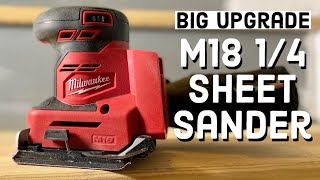 Milwaukee M18 14 Sheet Sander Review 264920  The Details Matter [upl. by Inuat]