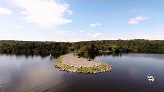 Lake Nockamixon Drone Footage [upl. by Osswald115]