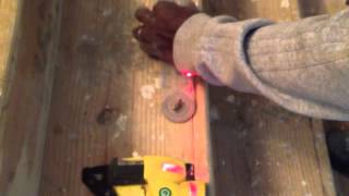 How to cut stair noses in preparation for hardwood steps [upl. by Ennovahs]