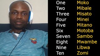 Lingala Lesson 1 Counting From 1 to Ten [upl. by Victorine]