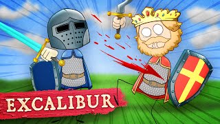 King Arthur vs Excalibur  European Arthurian Legend  Extra Mythology [upl. by Cranford]