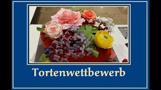 Motivtorten 3DTorten Tortenwettbewerb auf der Kreativ Wiesbaden 2018 [upl. by Oigufer271]