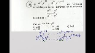 Término Central en Cocientes Notables [upl. by Iot817]