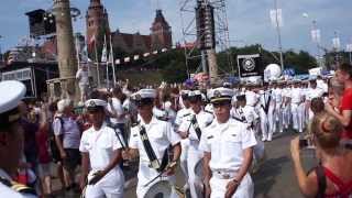 The Tall Ships Races 2013 Szczecin  Cuauhtemoc Crew Mexico [upl. by Asyal]