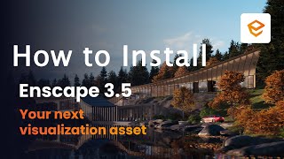 របៀបតម្លើងកម្មវីធី Enscape 35  How to install Enscape 35 [upl. by Avram858]