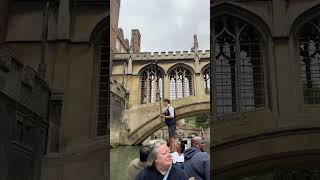 🥰￼ Cambridgepunting wtraveller travel visitcambridge shortvideo history goingtocambridge😍 [upl. by Megen]