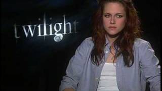 Kristen Stewart interview for Twilight [upl. by Pillyhp]