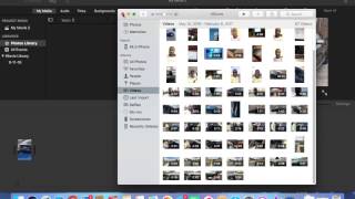 How to Import from iPhotos to iMovie 1014 [upl. by Egor133]